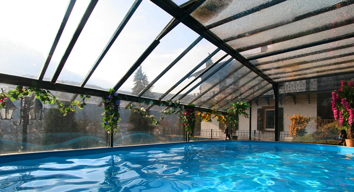 Poolueberdachung 