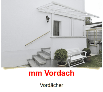 mm Vordach 